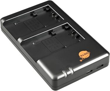 Подвійний зарядний пристрій DSTE NP-FH50 USB для Sony NP-FP50, NP-FH100, NP-FV50, NP-FV/FP/FH акумуляторів, Micro-USB