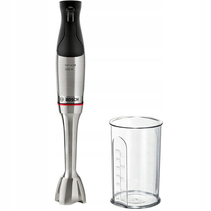 Занурювальний блендер Bosch ErgoMaster Series 6 MSM6M830 з подрібнювачем 0,5 л та місткістю