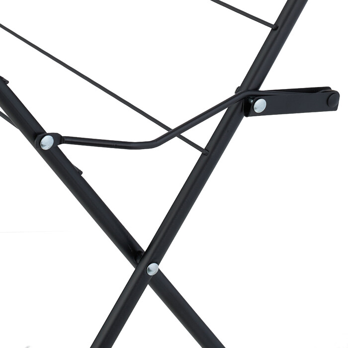Relaxdays Clothes Rack Folding with 50 Clothespins