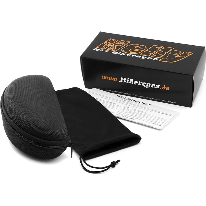 HELLY® No.1 Bikereyes – Мотокросові окуляри, багатофункціональні, захисні, протизапотівальні, вітрозахисні, HLT® пластик, стандарт DIN EN 166, дужки та ремінець, i-stealth