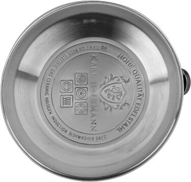 Чайник електричний Induktion 2.5L з автоматичним свистком, нержавіюча сталь. Підходить для індукційних, газових та електричних плит.