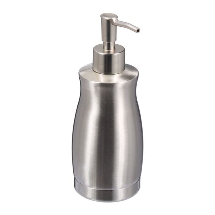 Relaxdays Stainless Steel Soap Dispenser 400 ml