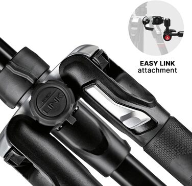 Штатив Manfrotto Befree Advanced з Twist-закриттям: легкий, для DSLR, беззеркальних камер та фотоапарата