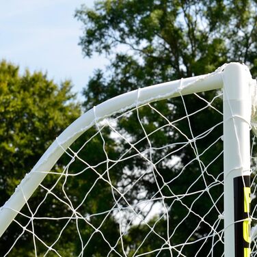 Ворота для футболу Forza Garten [9 розмірів] | Міцні та стійкі до погодних умов ворота з увічненої пластмаси (uPVC) для дітей та дорослих, з системою замикання (3м x 2м, Match ворота)