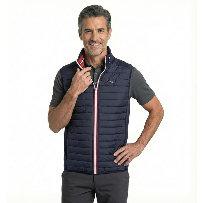 Чоловіча жилетка Calvin Klein Hybrid CK Insulate, колір Marine (темно-синій)