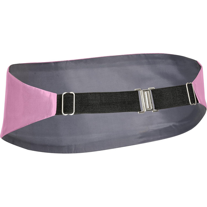 Комплект підтяжок та краватки-метелика з нагрудною хусткою для смокінга, рожевий – 3 шт.