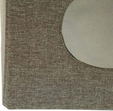 Relaxdays Cat Cave Indoor, Retreat for Cats & Small Dogs, Pet Hideaway 2 Levels, HxWxD: 44 x 38 x 38 cm, grey