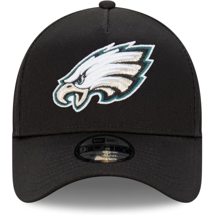 Кепка New Era NFL Philadelphia Eagles 9Forty A-Frame чорна, оригінальна бейсболка