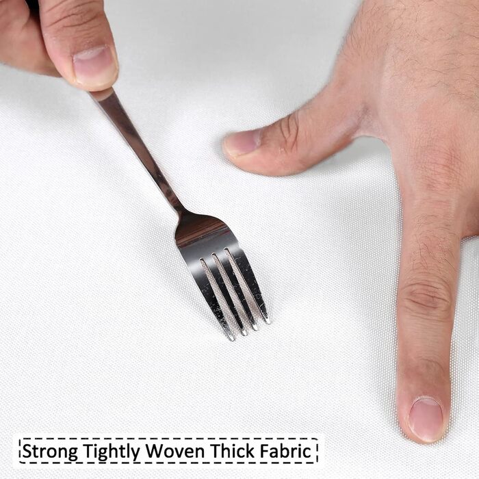 Штора для душу LinTimes з льону, 180x200 см, біла - важкий 240 GSM, з гачками, готельний люкс, машинне прання