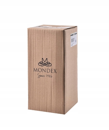 Скляна ваза Mondex, 13,5 x 20 см