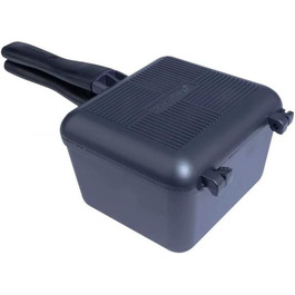 Сковорода та каструля RidgeMonkey Connect Deep Pan & Griddle Granite Edition для приготування їжі біля води