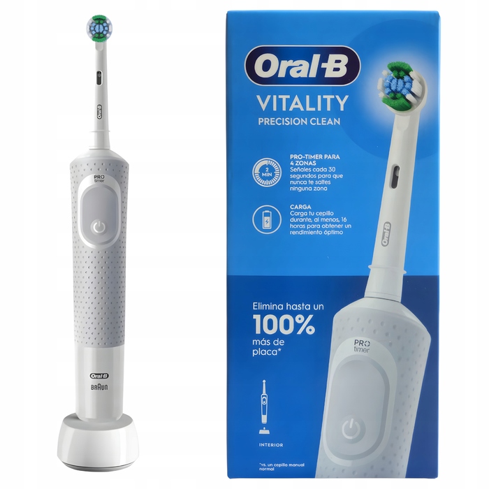 Електрична зубна щітка Oral-B Vitality Precision Clean, біла