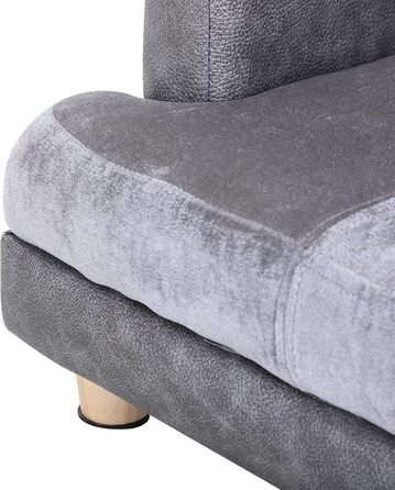 PawHut Собаче ліжко-диван для собак та котів з дерев'яним каркасом, плюшевий чохол, подушка з піною, 68 x 41 x 32 см