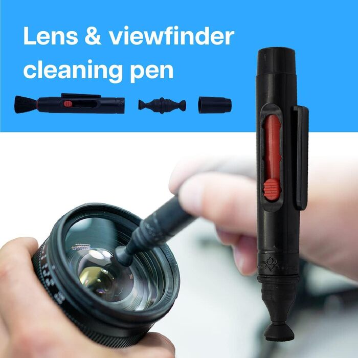 Набір для чищення сенсорів MMOBIEL 57 шт. - чищення об'єктива, сенсора камери, об'єктива камери - набір для чищення DSLR-камер з APS-C та повним форматом