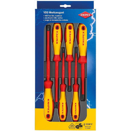 Набір викруток KNIPEX 6 шт. 00 20 12 V01, професійний