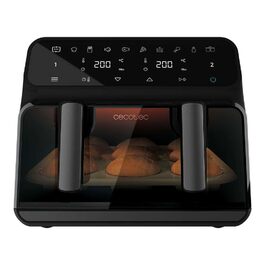 Фритюрниця Cecotec Cecofry Advance 9000 Window 9л, 2200 Вт, подвійна зона, з оглядовим вікном, чорна