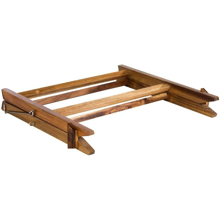 3-ярусна етажерка APS з шиферних плит, дерево акації, діаметр 30/25/20 см, висота 34 см