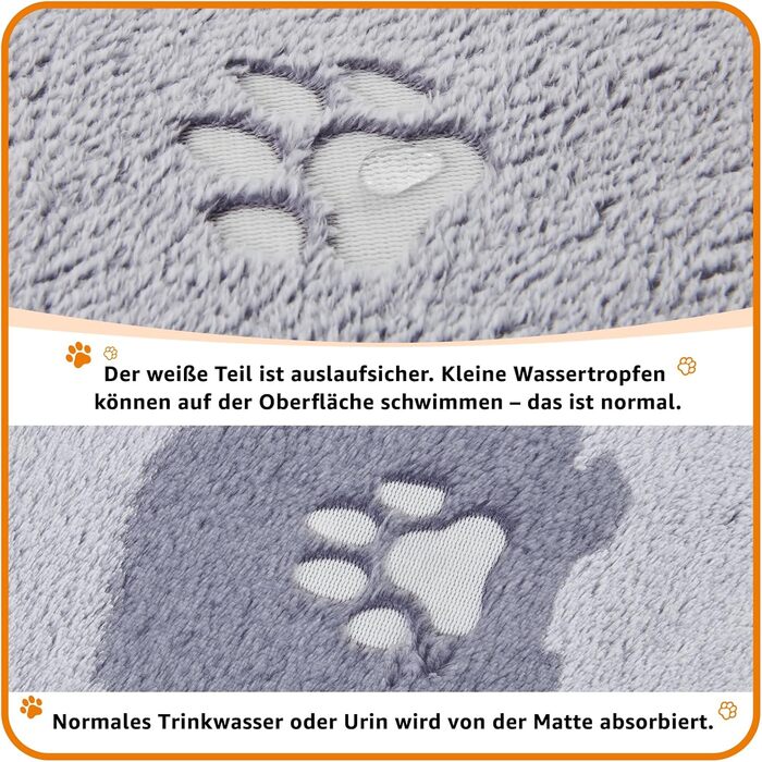 Підкладки для тварин PICK FOR LIFE, 2 шт., 70x100 см, швидко поглинаючі, для цуценят та собак, сірі