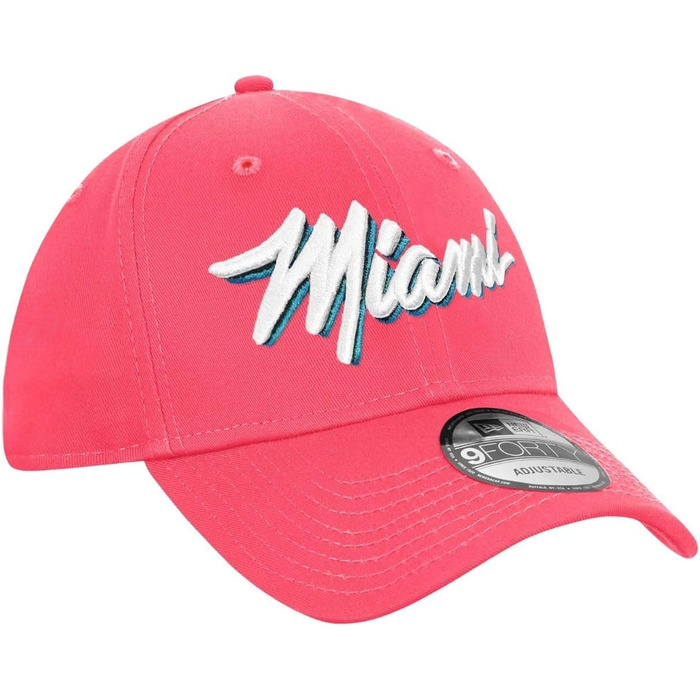 Кепка New Era Miami Heat NBA регульована бейсболка Snapback Trucker 9Forty, універсальний розмір