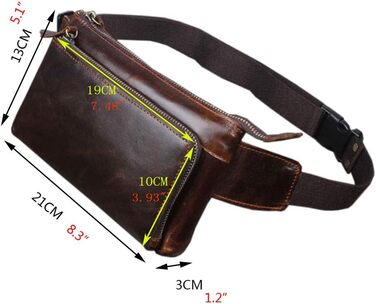 Чоловіча/Жіноча поясна сумка-крейсер для подорожей, хайкінгу, бігу. Смарт-сумка на пояс, компактна та зручна.