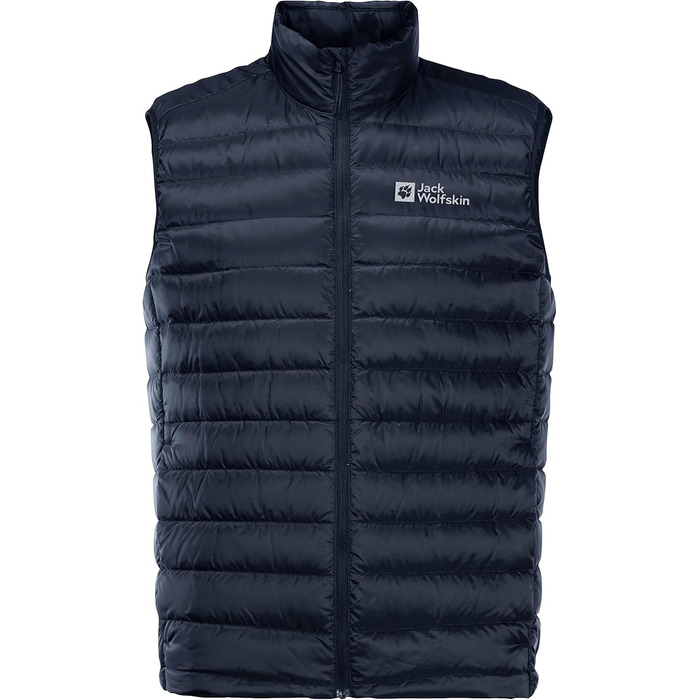 Жилет чоловічий Jack Wolfskin Pack & Go Weste, колір нічний блакитний (S)
