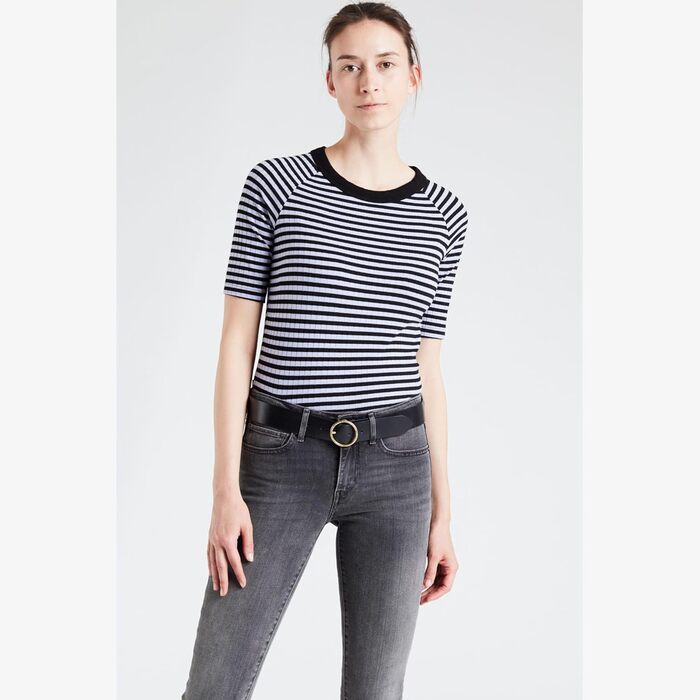 Жіночий ремінь Levi's Athena 65 Regular Black - Оригінал