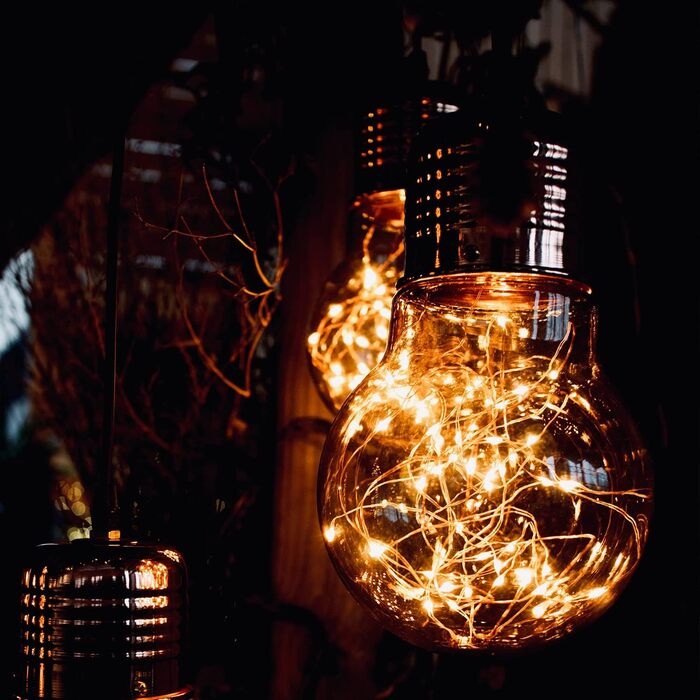 LED гірлянда SALCAR, 1000 світлодіодів, 20м, мідний дріт, 8 режимів, вологостійка, для декору кімнат, ялинок, саду, вечірок, святкування, тепле біле світло