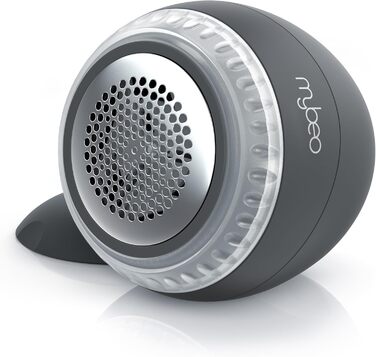 Електричний видалення ворсу MyBeo - бездротовий пристрій для видалення ворсу з одягу з USB-зарядкою, 2 змінні леза, колір Cool Grey