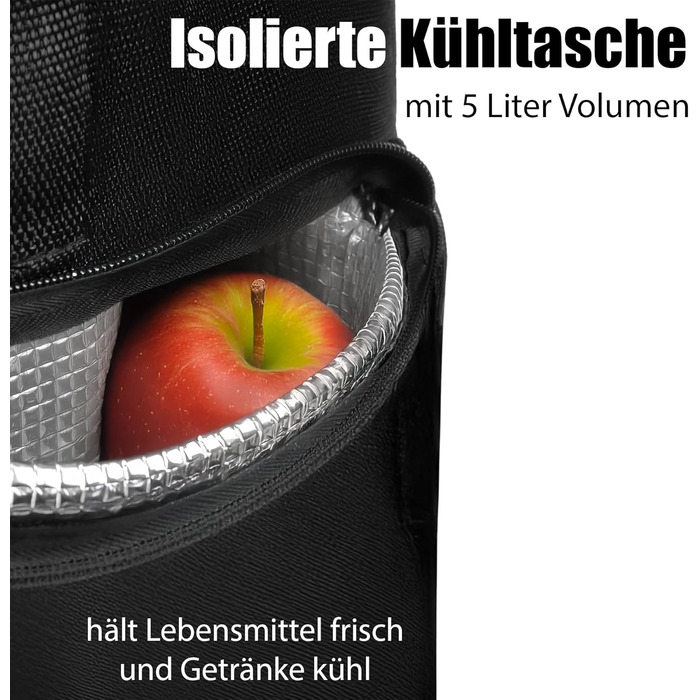 Складаний візок BigDean з відділенням для охолодження - також як візок-тележка - великі колеса