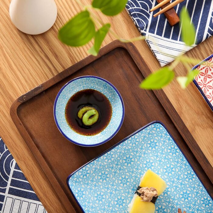 Набір посуду Vancasso HARUKA Sushi Set для суші (2 персони), порцеляна, Японія