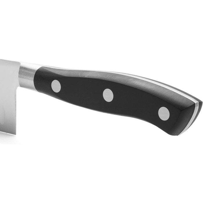 Ніж Santoku Arcos Riviera 180 мм з нержавіючої сталі з титаном, чорний | Іспанський ніж для кухні