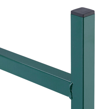Relaxdays Dark Green Steel Firewood Rack