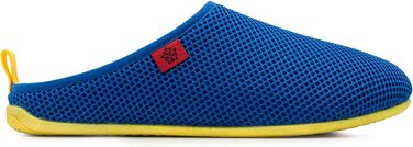 Літні халапи Андрес Мачадо - унісекс, дихаюча сітка, знімне устілка - DYNAMIC SOMMER, 37-50 EU, темно-синій, жовтий