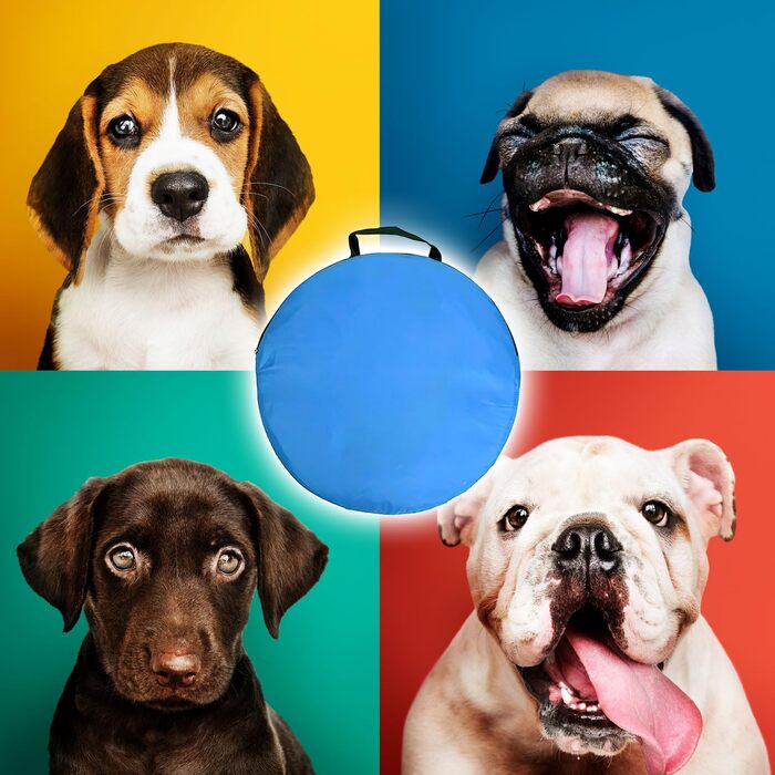 Туннель для аджиліті для собак - ігровий тунель, тунель для аджиліті, собача печера, з кілочками та сумкою для перенесення, 300 x 50 см, 300 см