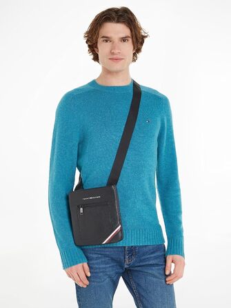 Чоловіча нагрудна сумка Tommy Hilfiger Central Crossover, чорна, універсальний розмір