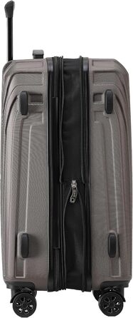 Чемодан Beibye з жорсткою обшивкою, розширюваний, з TSA замком та подвійними колесами (темно-зелений, 66 см)