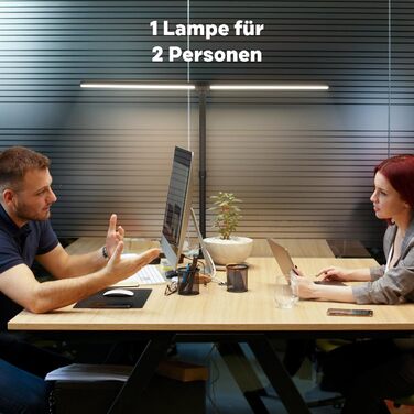 APMIEK LED Desk Lamp with Adjustable Gooseneck - 24W, 80cm, Dimmable, Eye-Protection, Clamp-On, Daylight Task Lamp for Office & Home