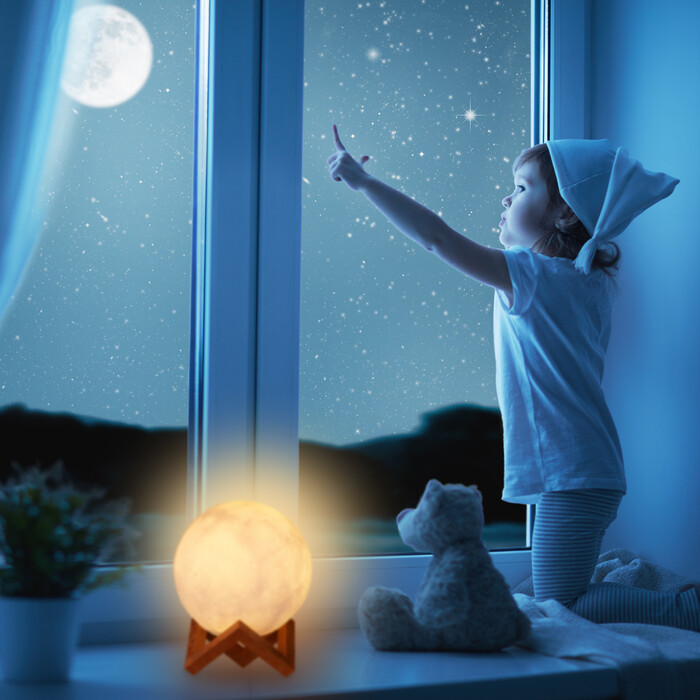Relaxdays 3D Color-Changing Mood Lamp