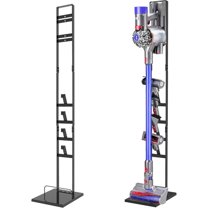 Підставка для пилососа OUTBROS сумісна з Dyson Gen5 V15s V15 V12 Slim V11 V10 V8 V7 V6, металева, без свердління, чорна