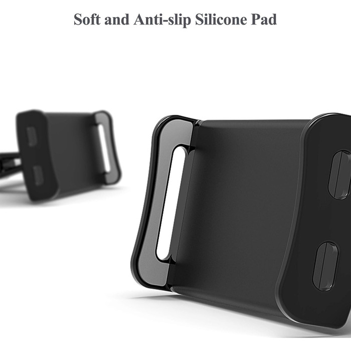 Автотримач для Nintendo Switch/Switch OLED - універсальний, регульований, для авто (4'-11'), чорний