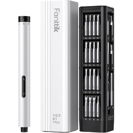 Акумуляторний шуруповерт Fanttik E1 MAX, 50 в 1, прецизійний набір з магнітом, 2 швидкості, для ремонту iPhone, ноутбуків, окулярів