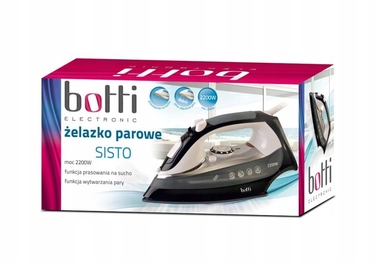 Парова праска з керамічною підошвою Non-Stick, потужність 2200 Вт, регулювання температури