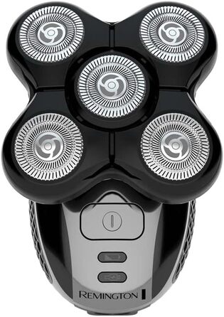 Електричний гоління голови Remington XR1600 (чорний) з Turbo Boost, 5 лез, гоління до 0.2 мм, вологостійкий