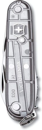 Швейцарський ніж Victorinox Spartan: мультитул з 12 функціями, прозорий, з корком