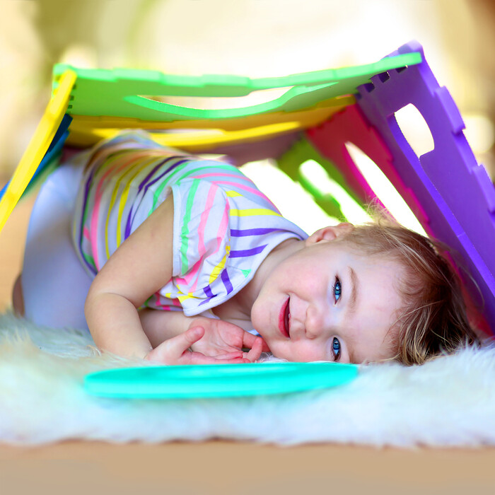 Relaxdays Play Mat Puzzle, 86-Piece Set
