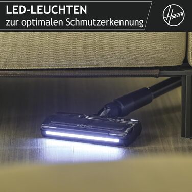 Бездротовий пилосос Hoover HF1 Plus: акумуляторний, з LED-підсвічуванням, HEPA-фільтр, для алергіків, 45 хв роботи
