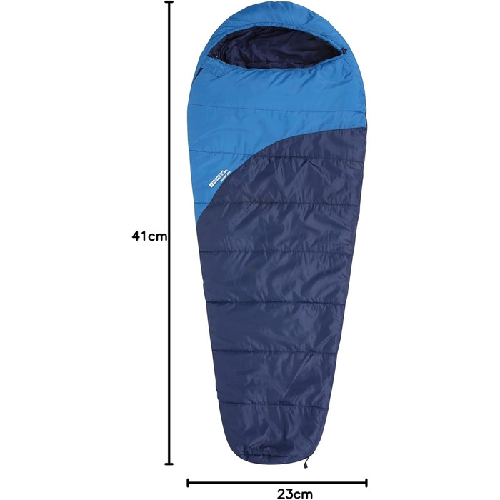 Сплячий мішок Mountain Warehouse Summit 300 - 3/4 сезону, ізольований, мумієподібний, 200 см, для кемпінгу та трекінгу