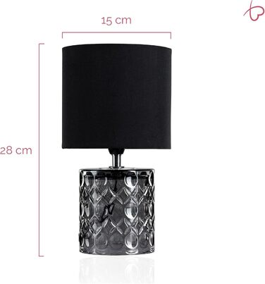 Настільна лампа Pauleen Crystal Magic, зелена, 230V, E27, скло, без лампочки