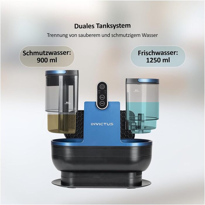 Пристрій для чищення м'яких меблів Genius Invictus F7 10-ти частинний, миючий пилосос 1200 Вт, видалення плям, мокрий пилосос для килимів, авто, диванів, килимків. Чистий килим, мокре чищення м'яких меблів, великий резервуар для води