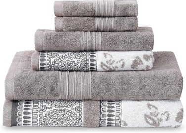 Набір рушників Modern Threads Ophelia Rehkitz: 2 великі, 2 середні, 2 маленькі, двоборочні, габардин
